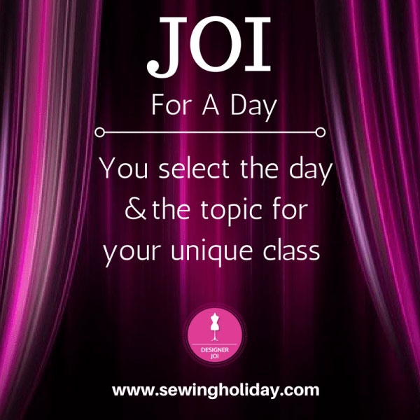 Designer Joi - Joi For a Day
