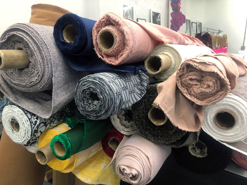 Quality Fabrics in Designer Joi's Fabric Vault