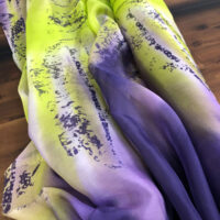 A close up of the fabric on a table
