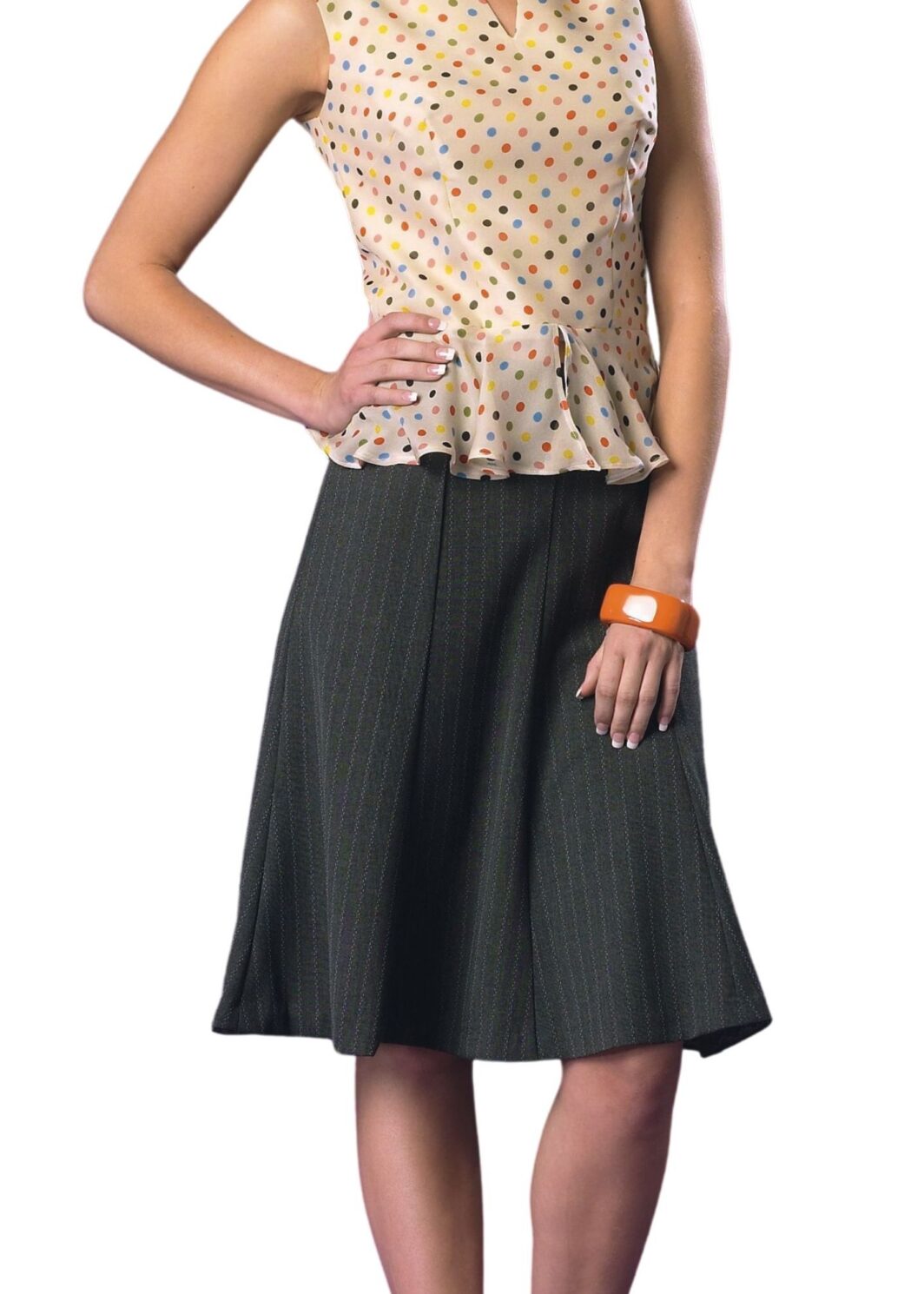 Controlled Flare Gored Skirt (with Bonus Fitted Skirt Sloper)